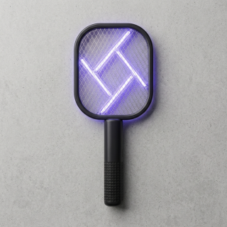 USB Rechargeable Mosquito Killer Racket | Portable Mosquito Repellent Racket With UV Light For Home Office Use
